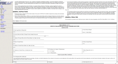 FERCxbrl™ presents familiar FERC forms that you are alreadt used to, with pre-tagged fields into which you simply enter or copy/paste your data.